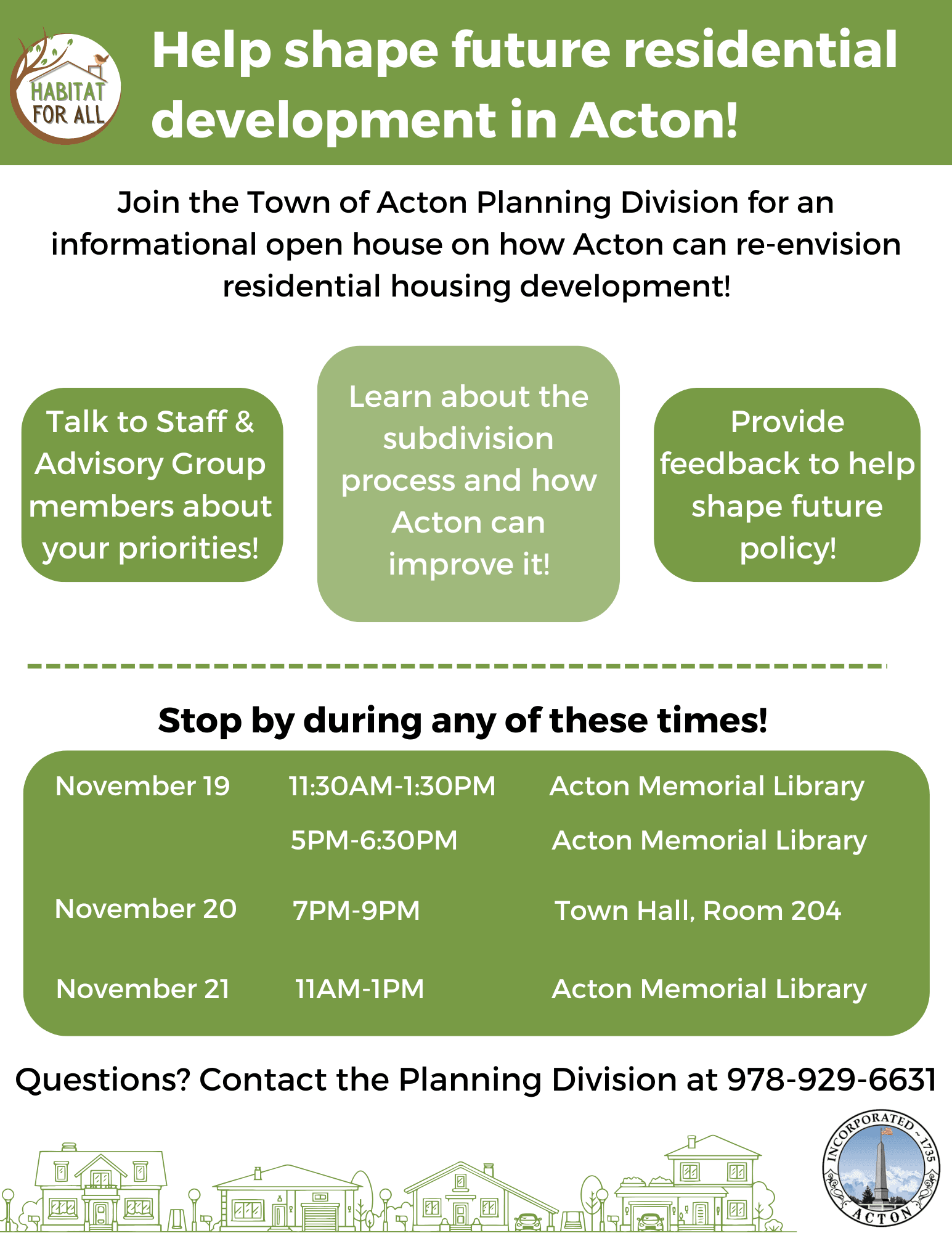 Habitat for All flyer