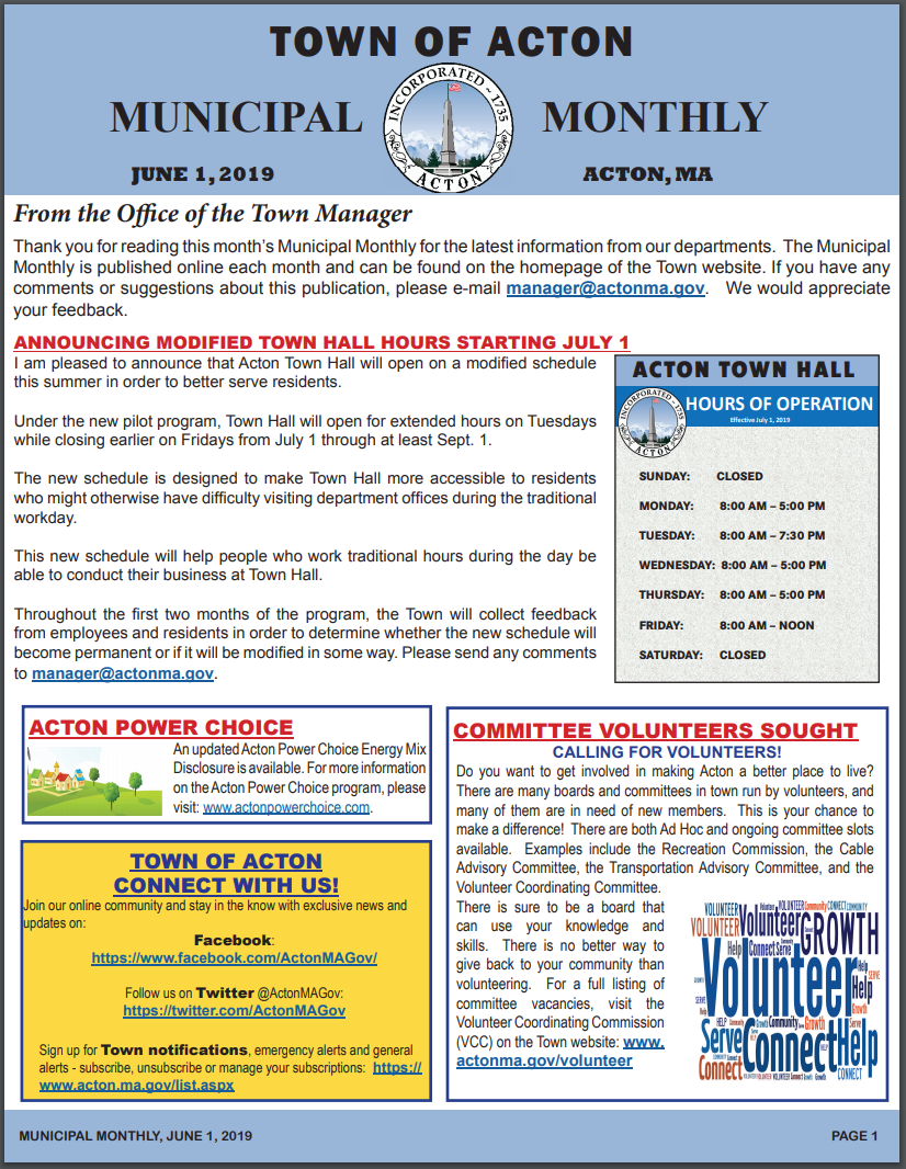 Municipal Monthly June 2019_Page_1