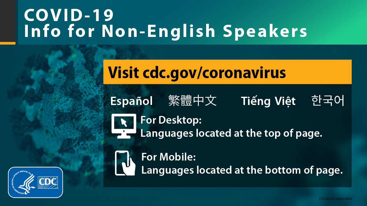 covid translation info