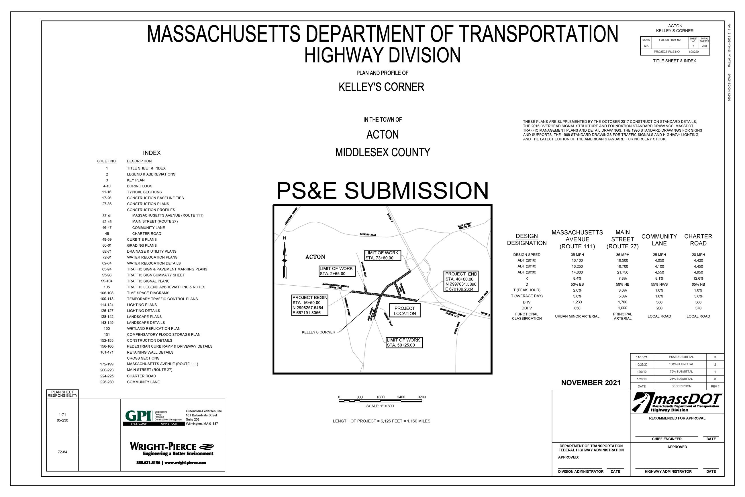 Kelley's Corner Plan