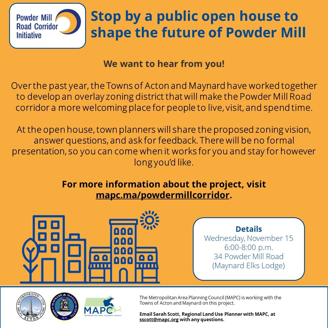 Powder Mill Open House Flyer