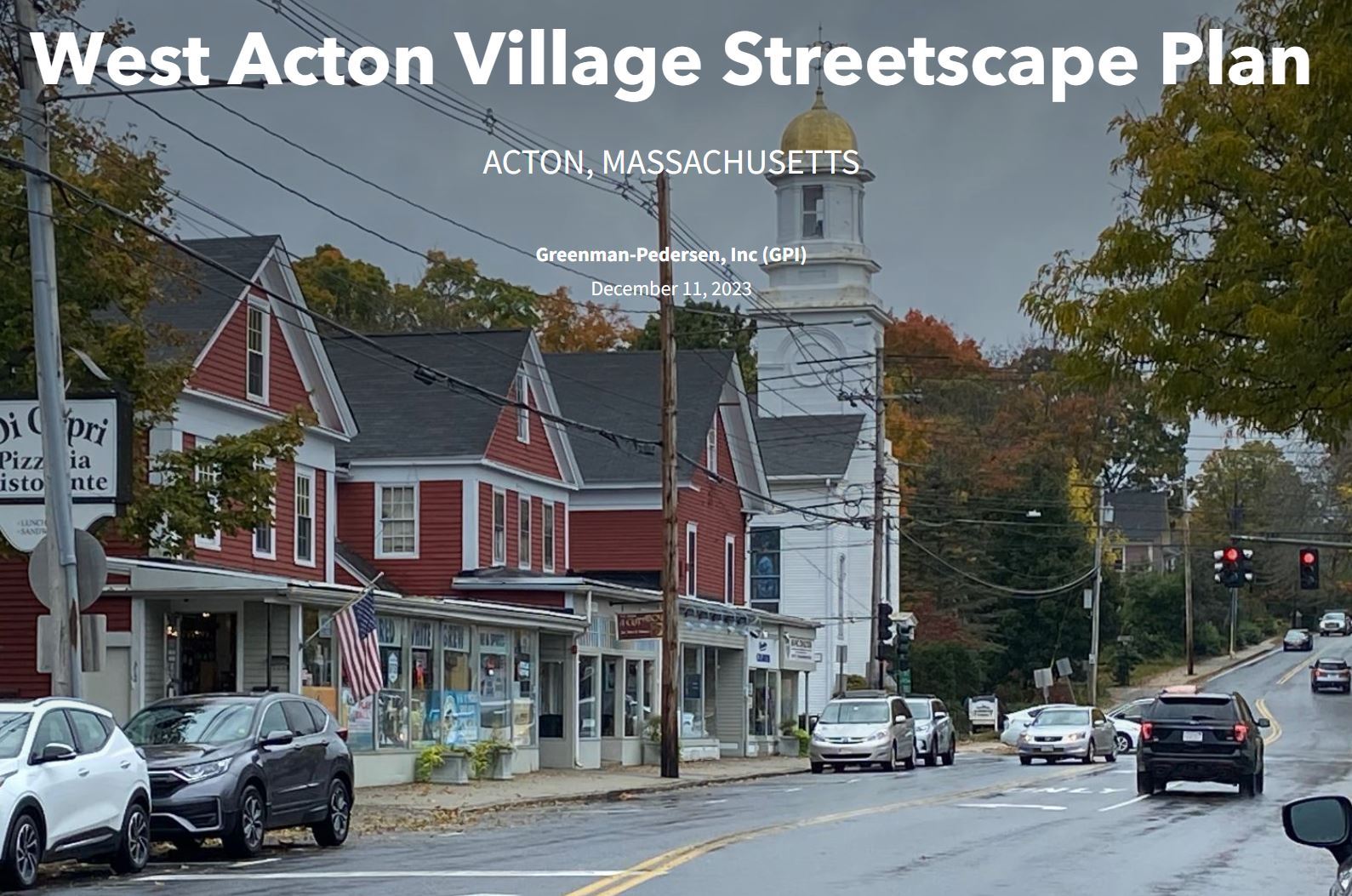 West Acton Village Streetscape Plan