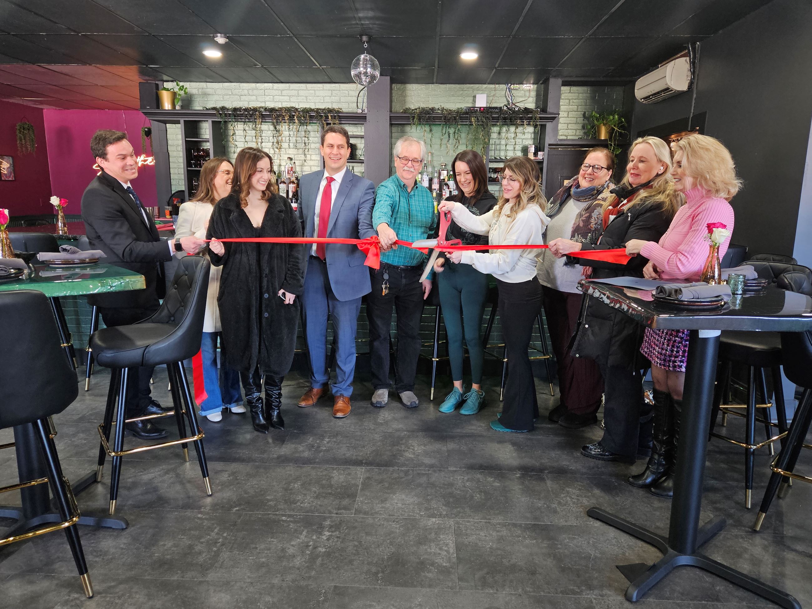 Ribbon Cutting at Velvet Vine Cafe